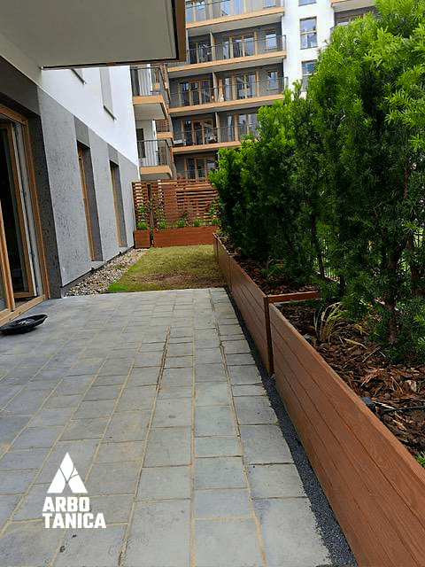 realizacja niewielkiego ogrodu w mieście